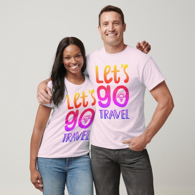 Camiseta Vamos a viajar (Unisexo)