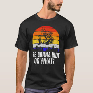 Camiseta Vamos A Viajar O Lo Que El Sol Retro Bicicleta Car