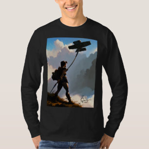 Camiseta Vamos a volar una cometa por Don Castillo Artist e