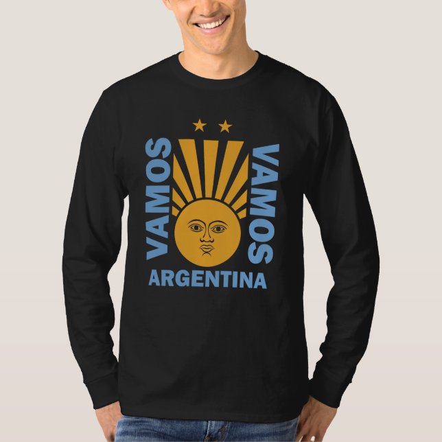 Camiseta Vamos Argentina (Anverso)