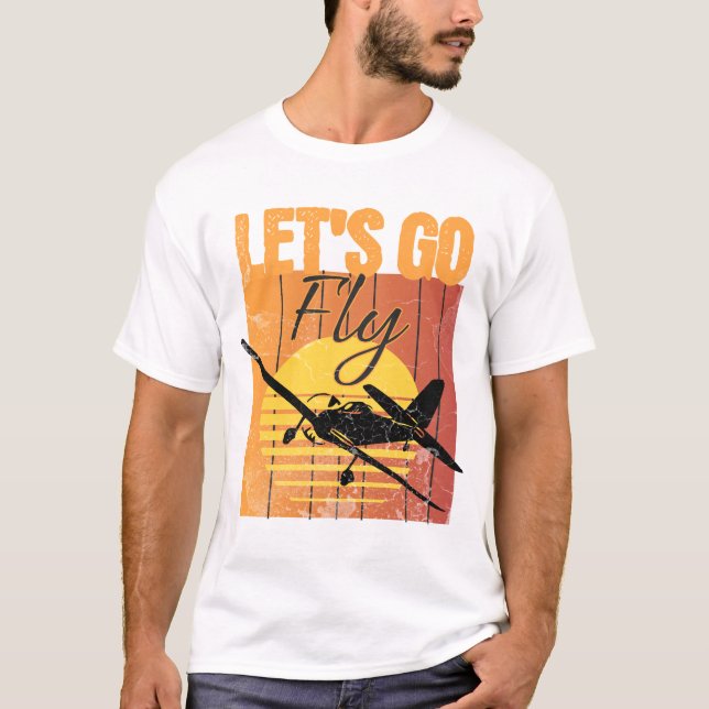 Camiseta Vamos Aventura de Aventura de Vuelo - Regalos Pilo (Anverso)