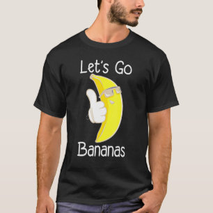 Camiseta Vamos Bananas Humor Fruta Tropical