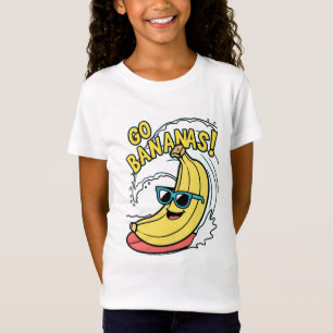 Camiseta ¡Vamos Bananas! Surfing Banana Kids's T-Shirt