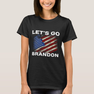 Camiseta Vamos Bandera de Brandon Joe Biden Donald Trump Pa