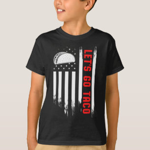 Camiseta Vamos Bandera de Taco - Divertida Bandera Patrióti