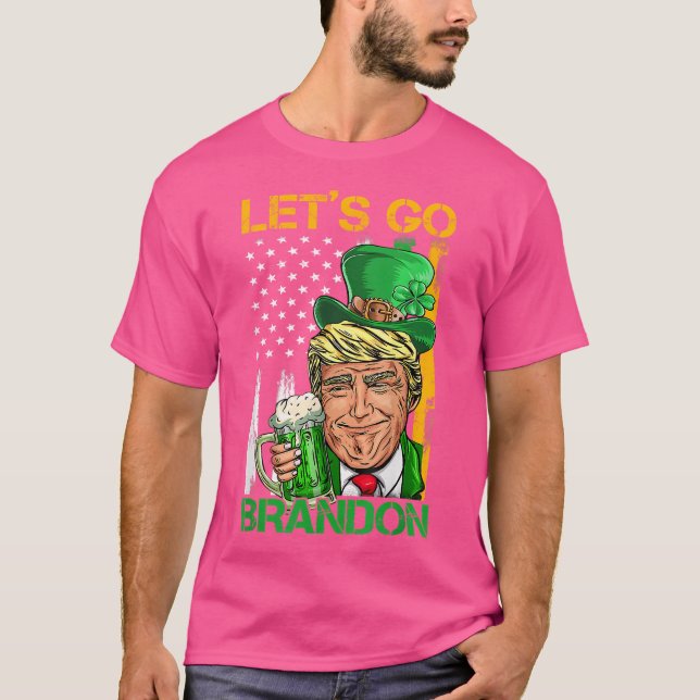 Camiseta Vamos Brandon 2022 Día De San Patricio, Cerveza Tr (Anverso)