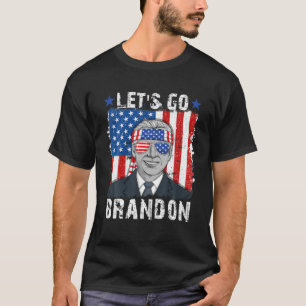 Camiseta Vamos Brandon 4 De Julio La Bandera Estadounidense