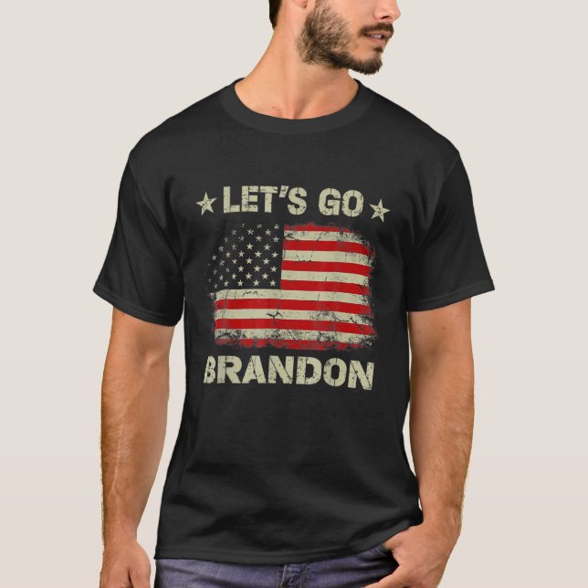 Camiseta Vamos Brandon Apparel Meme Co (Anverso)