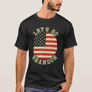 Camiseta Vamos Brandon Bandera Americana Impedir a Biden An