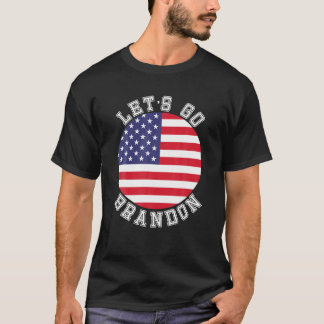 Camiseta Vamos Brandon Bandera Americana Impedir a Biden An