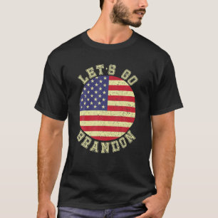 Camiseta Vamos Brandon Bandera Americana Impedir a Biden An