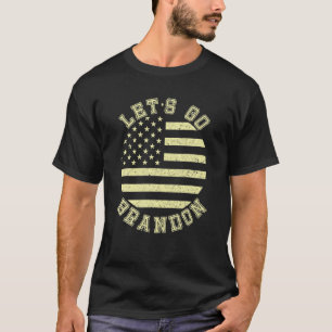 Camiseta Vamos Brandon Bandera Americana Impedir a Biden An