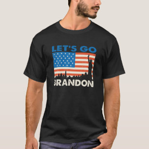 Camiseta Vamos Brandon Bandera Americana Impedir a Biden An