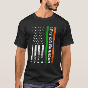 Camiseta Vamos Brandon Bandera Americana Irlandesa ST PAT