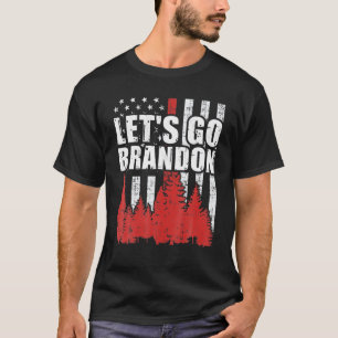 Camiseta Vamos Brandon Bandera de Estados Unidos