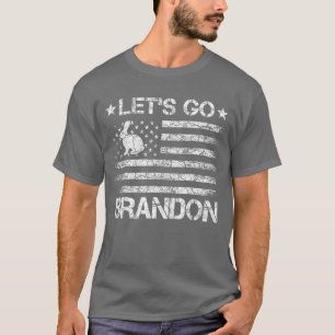 Camiseta Vamos Brandon Bunny Joe Biden Eggs Bandera de Esta