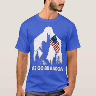 Camiseta Vamos Brandon Camping Bigfoot Rock y Roll US 
