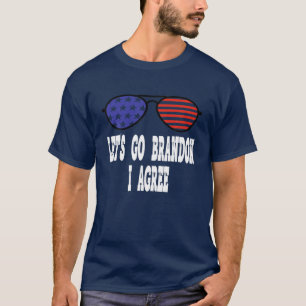Camiseta Vamos Brandon estoy de acuerdo con la divertida Re