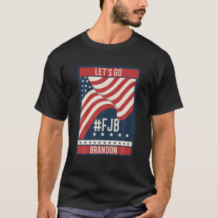 Camiseta Vamos Brandon Falsa Noticia Biden Chant