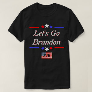 Camiseta Vamos Brandon FJB Estrellas rojas azules rojas Dk