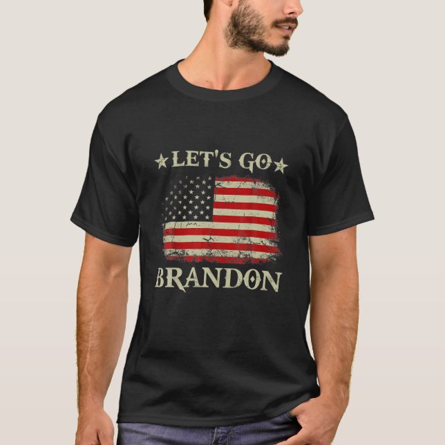Camiseta Vamos Brandon Funny Vamos Brandon (Anverso)