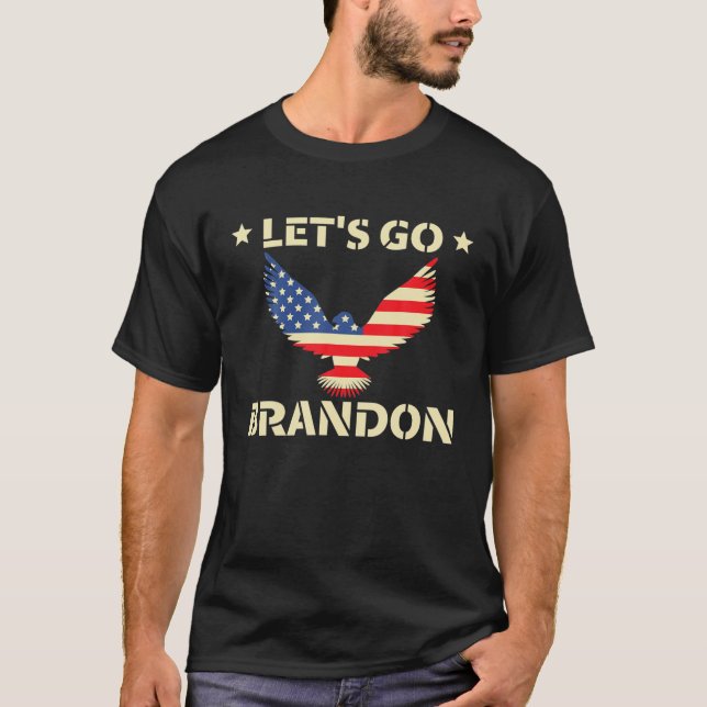 Camiseta Vamos Brandon Joe Biden Chant Impeach Biden (Anverso)