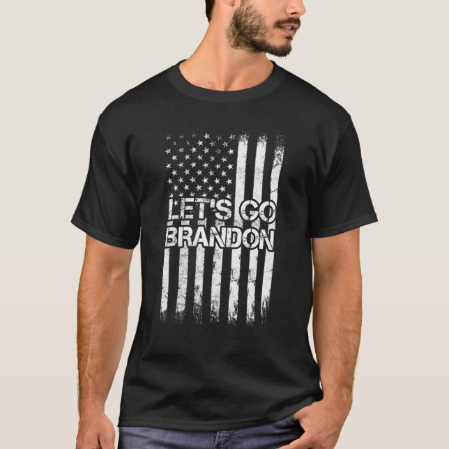 Camiseta Vamos Brandon Joe Biden Chant Impeach Biden USA (Anverso)
