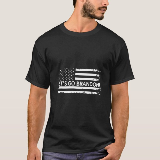 Camiseta Vamos Brandon Joe Biden Chant Impeach Biden USA (Anverso)