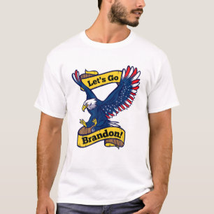 Camiseta Vamos Brandon Joe Biden Chant Impeach Patriótico