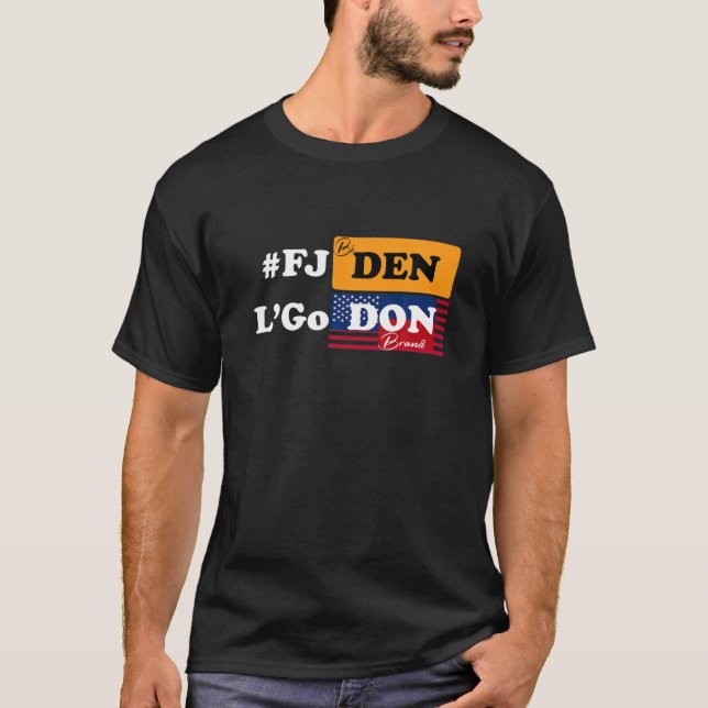 Camiseta Vamos Brandon Joe Biden Conservador Anti Libera (Anverso)
