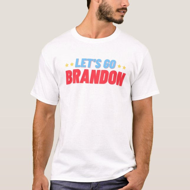 Camiseta Vamos Brandon meme T-Shirt (Anverso)