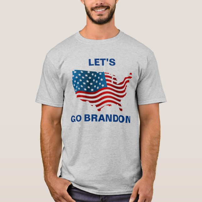 Camiseta Vamos Brandon.Mens T-Shirt (Anverso)