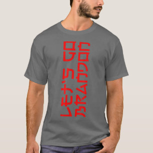 Camiseta Vamos Brandon, no es japonés, solo inclinar tu