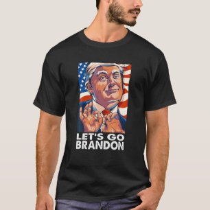 Camiseta Vamos Brandon Norteamérica a despedir a Biden cont