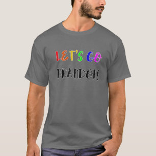 Camiseta Vamos Brandon Tee Vamos Brandon Bandera LGBT LGB