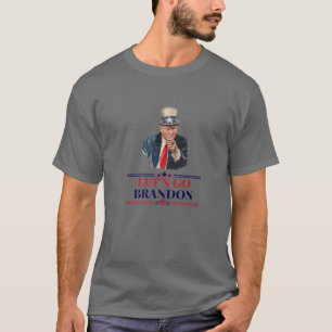 Camiseta Vamos Brandon - Trump América