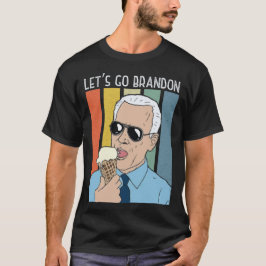 Camiseta Vamos Brandon, un divertido retro meme de helados 