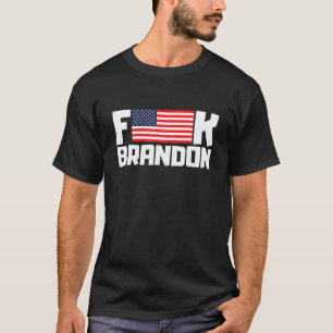 Camiseta Vamos Branson Anti Joe Biden - F Bandera Americana