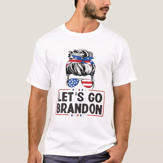 Camiseta Vamos Branson Brandon-Anti Joe Biden (Anverso)