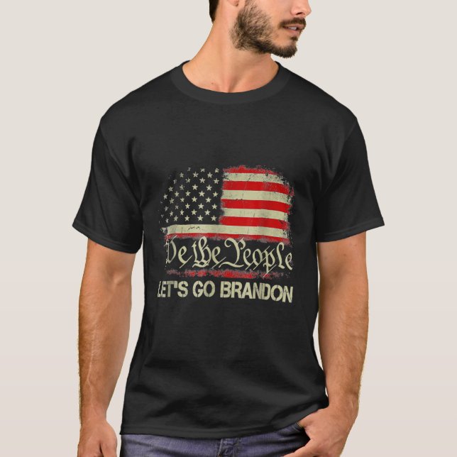 Camiseta Vamos Branson Brandon conservador anti liberal (Anverso)