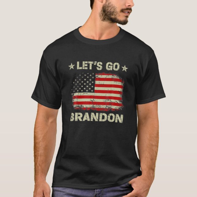 Camiseta Vamos Branson Brandon conservador anti liberal (Anverso)