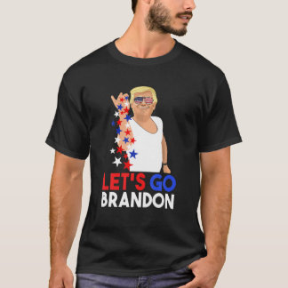Camiseta Vamos Branson Brandon Pro Trump Bandera estadounid
