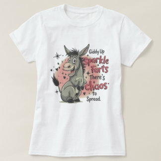 Camiseta Vamos Brillan Fartos Hay Caos que Difundir Diversi