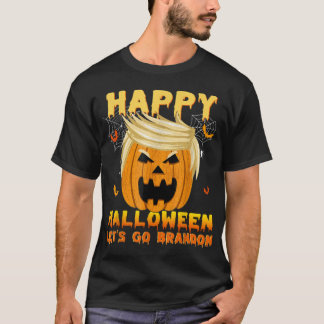 Camiseta Vamos Calabaza Brandon Trump Calabaza Halloween Co