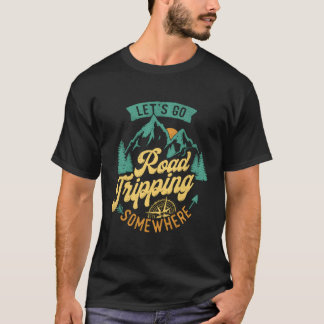 Camiseta Vamos Camino Tripg A Algún Lugar De Camino