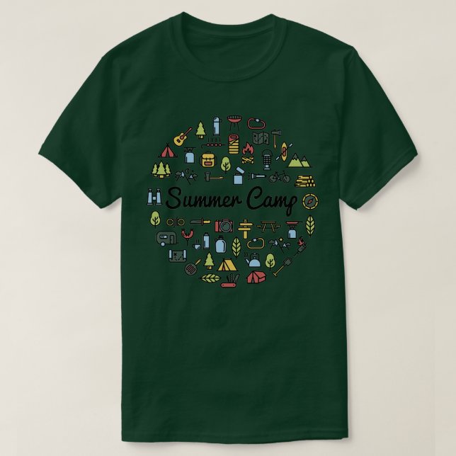 Camiseta Vamos Camping 1 (Diseño del anverso)