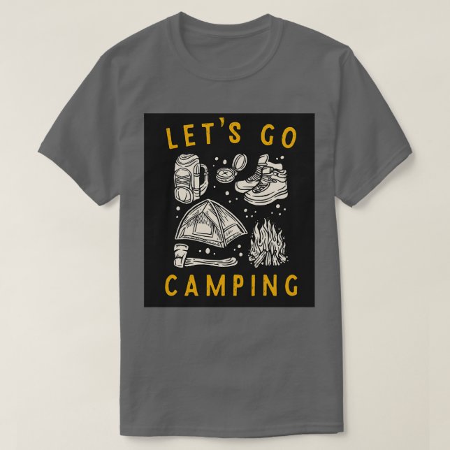 Camiseta Vamos Camping 3 (Diseño del anverso)
