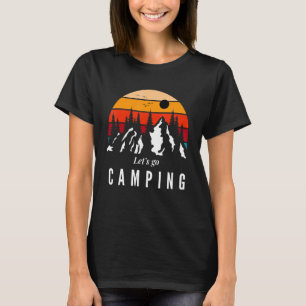 Camiseta Vamos Camping Camping Camper Vintage