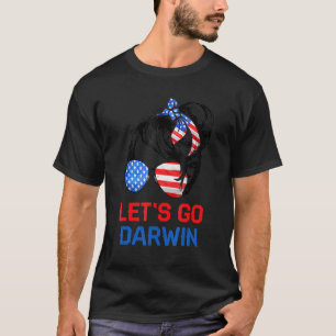 Camiseta Vamos Chica Darwin, vayamos a la bandera de los Es