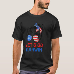 Camiseta Vamos Chica de mujeres de Darwin vamos a despedir